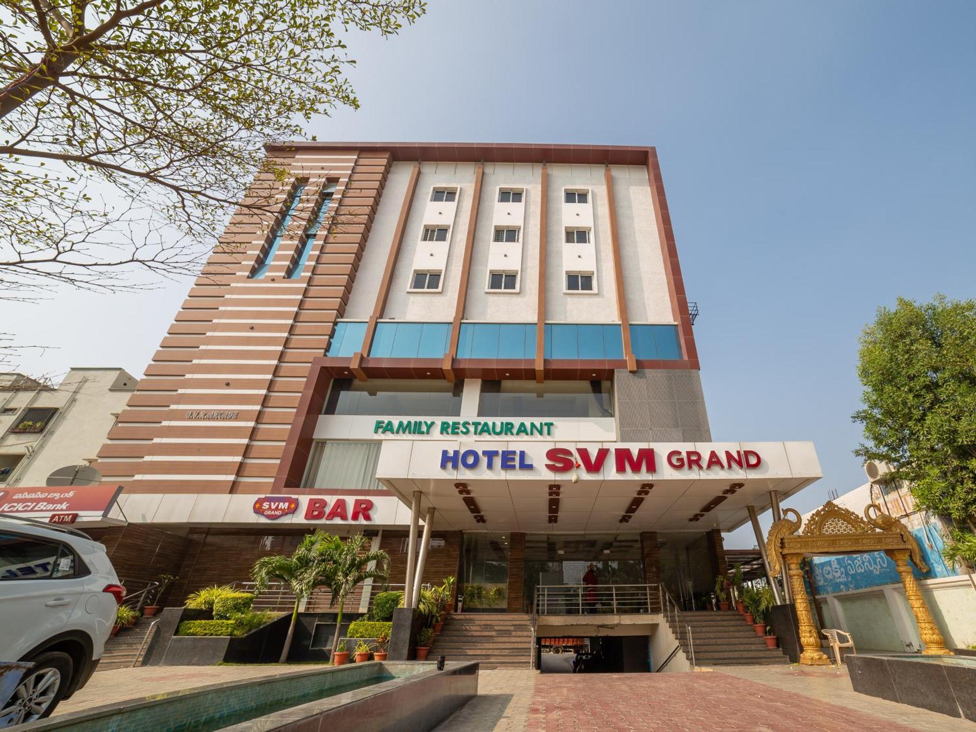 היידראבד Hotel Svm Grand Medipally מראה חיצוני תמונה